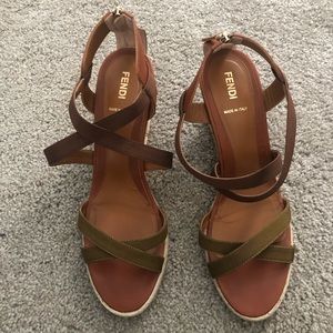 Fendi Espadrille Sandals